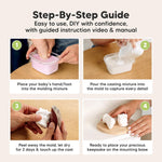 Baby Handprint Footprint Casting Kit