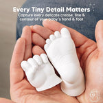 Baby Handprint Footprint Casting Kit