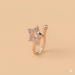 Painless Glam Nose Cuff — Non-Piercing Adjustable Pin for Women