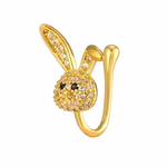 Lucky Bunny Nose Pin — Cute Rabbit Stud for Women