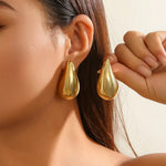 Water drop earrings for women