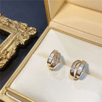 Double Layer U-Shaped Earring Studs