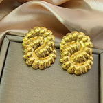 Vintage Boho Shell Earrings – Handcrafted