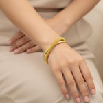 Titanium Copper Dual Fusion Bracelet