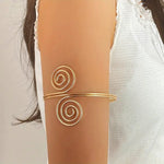 Geometric Arm Cuff – 18K Gold Plated Imitation Jewellery