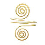 Geometric Arm Cuff – 18K Gold Plated Imitation Jewellery