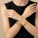 Premium Arabic Design Gold Plated Bracelet