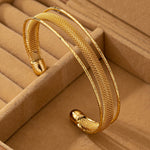 Premium Arabic Design Gold Plated Bracelet