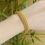 Celebration Glam Bracelet - Gold Plated Bangle