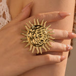 Sol Goddess Sunburst Statement Ring