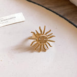 Sun Shaped Statement Ring for Women