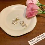 Dual Butterfly Stud Earrings