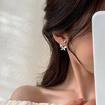 Dual Butterfly Stud Earrings