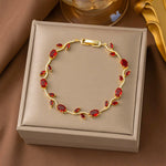 Tulip Crystal Bracelet