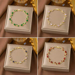 Tulip Crystal Bracelet